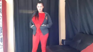 Red Jean and Pride Jacket Destruction