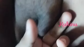 Fingering cryimpy pussy having relaxe