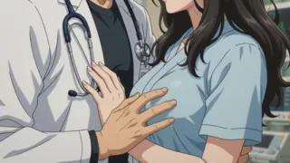 Horny doctor seduce milf and fuck her ass hard