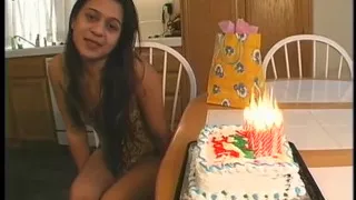 White stud bends young Asian whore over and pounds her pussy from behind