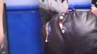 Mature Brunette MILF Surrenders to Masked Lover Doggy