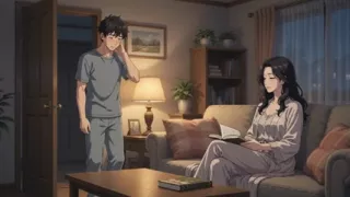 Dad's new girlfriend catches the stepson peeping and turns it into a lesson
