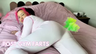 Sniff All My Farts Bloated Post Gym Gas Domination