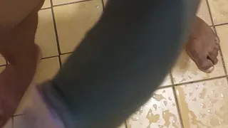 Just playing in the bathroom