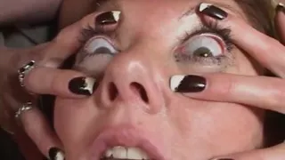 Two Horny MILFs Share One Cock Then Dude Cums in Slut's Eye