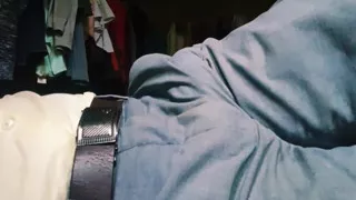 Asian Old man mastrubation big cock