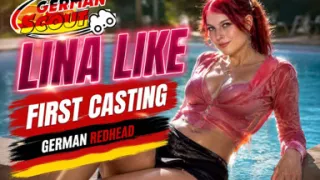 German Scout - Redhead German Girl Lina Like Talk to First Time Casting Fuck