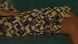 Tattooed babe with colored hair gaping and masturbating in front of cock jerking guy