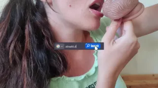 Slutty German Girl gives you the best Blowjob in your life (GERMAN - JOI)