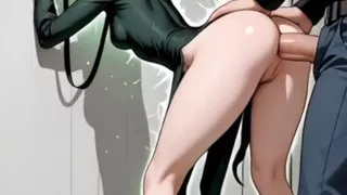 Hentai anime - Tatsumaki wants cock inside and milk in her pussy