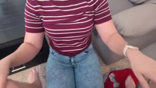 Sister in Law Craves Cock and Swallows Cum POV