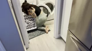 Roommate Stuck in Dryer