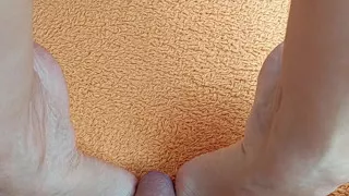Cum on Selena's small feet