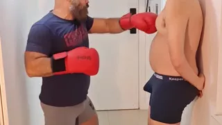 Naughtybearbr - Heavyweight Body Shot Challenge
