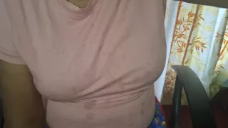 Indian maid with pantie and bra