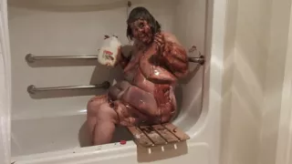 Bbwchocolate Milk Messy Play Then Wash It All Clean!
