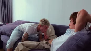 I Invited a Porn Actor to Dinner, Gave Him a Deep Blowjob, and Then He Fucked My Smooth Tight Ass Hard