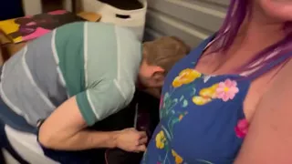 Public MMF Threesome in auctioned off storage unit