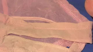 Cum on wife's panties 48