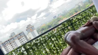 Balcony Sex!! Full Video