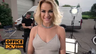 itsPOV - cum sucking model babe herry kiss pleasures your cock