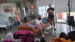 Mypervyfamily - Behind the Scenes with Jojo Austin & Parker Sims