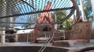 Black stud gets his hard thick cock rode by beautiful blonde whore