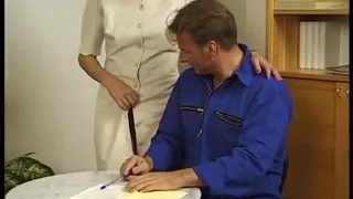 Hairy german mature gets fucked at the casting