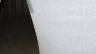 Desperately releasing about half in gf's light wash jeans, then properly soaking them the rest of the way