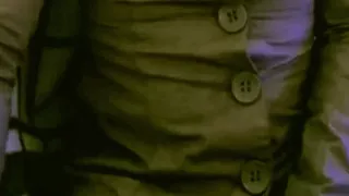 Fuck me in my beige street jacket with big buttons