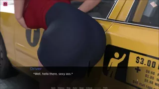 Sexy Girl Spreading Her Legs And Showing Panties To older Taxi Driver Guy