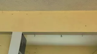Anal punishment with a stick
