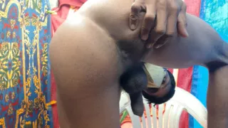 Doggy Style Indian Man Outdoor Black Ass