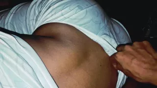 Married Woman Having Sex Without a Condom with Two Men.