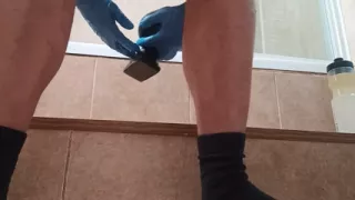 The bulb blooms when she sees my welcoming and juicy pussy burning with anticipation to be filled and enlarged