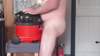 Vacuum Cleaner Suction on My Tiny Cock