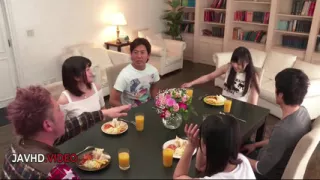 Hot Japanese Babes Take Intense Creampies in Group Sex