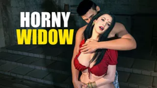 Lonely Widow MILF Can't Take It Anymore & Sex with Her Brother-in-law