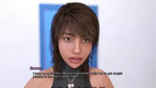 Laura Lustful Secret - Gameplay - Roleplay - Emma Peeking on Male in Locker Room