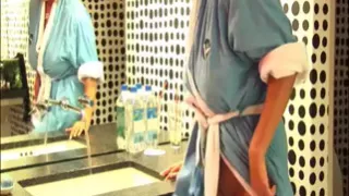 Rachel gets sexy in the bathtub