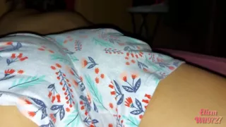 Playing between the sheets with my stepsister