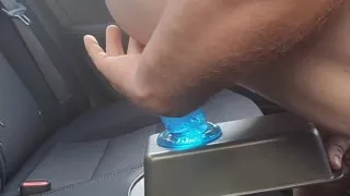 Riding My 10.5 Inch Blue Dick
