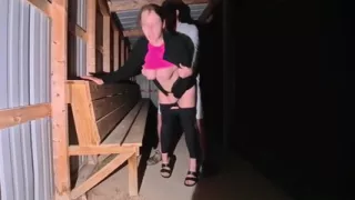 Sneaky Sex in Park and Rough Fuck for Wife