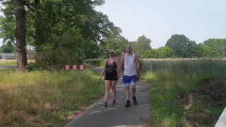 Going for a Frivolous Walk, Fucking and Pissing