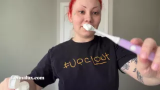 Tongue Brushing