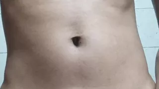 Masterbating in bathroom2