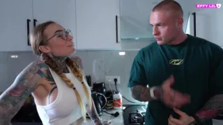 Fuck! Actor Sam Garro My Neighbor! Dude, What Oil! Just Sex, Straight to Bed! Only Through My Wet Pussy