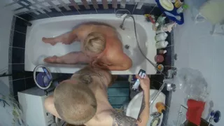 Golden Rain on Tits and Cock Sucking