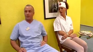 Naughty German Nurse Pussy Fucked by Doctor