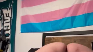 Ftm Humping Vibrating Wand Till Roaring Orgasm